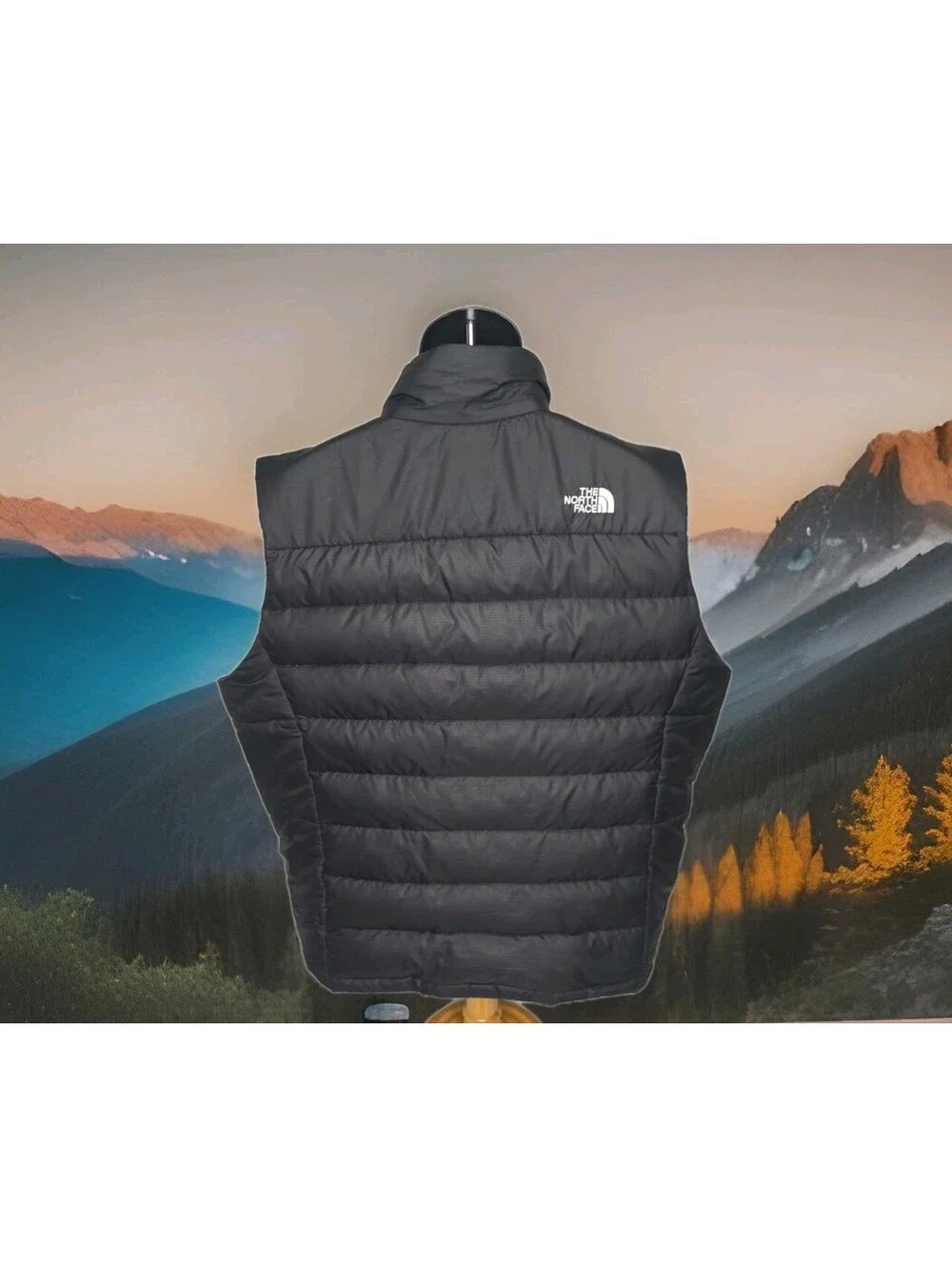 The North Face Down Aconcagua Puffer Vest Jacket Winter Mens XXL 2XL Black Gilet